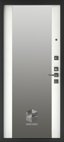 Sigma White Зеркало Maxi Софт белый